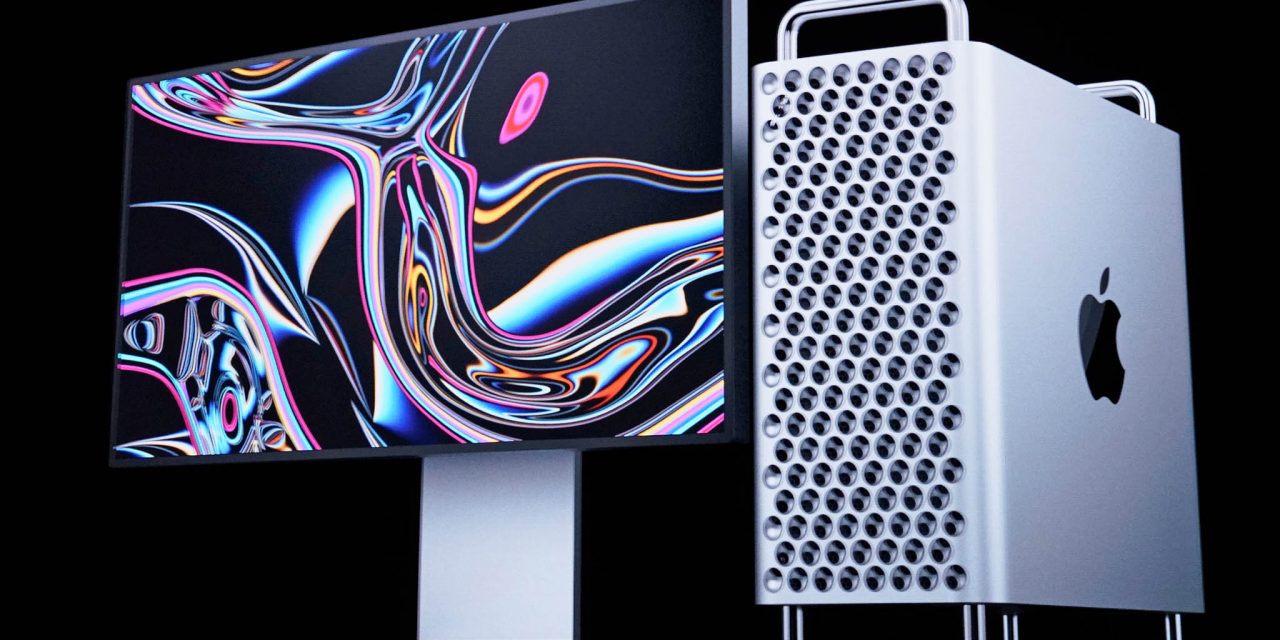 Apple's new Mac Pro is displayed during Apple's annual Worldwide Developers Conference in San Jose, California, U.S. June 3, 2019. REUTERS/Mason Trinca - HP1EF631HD3YC